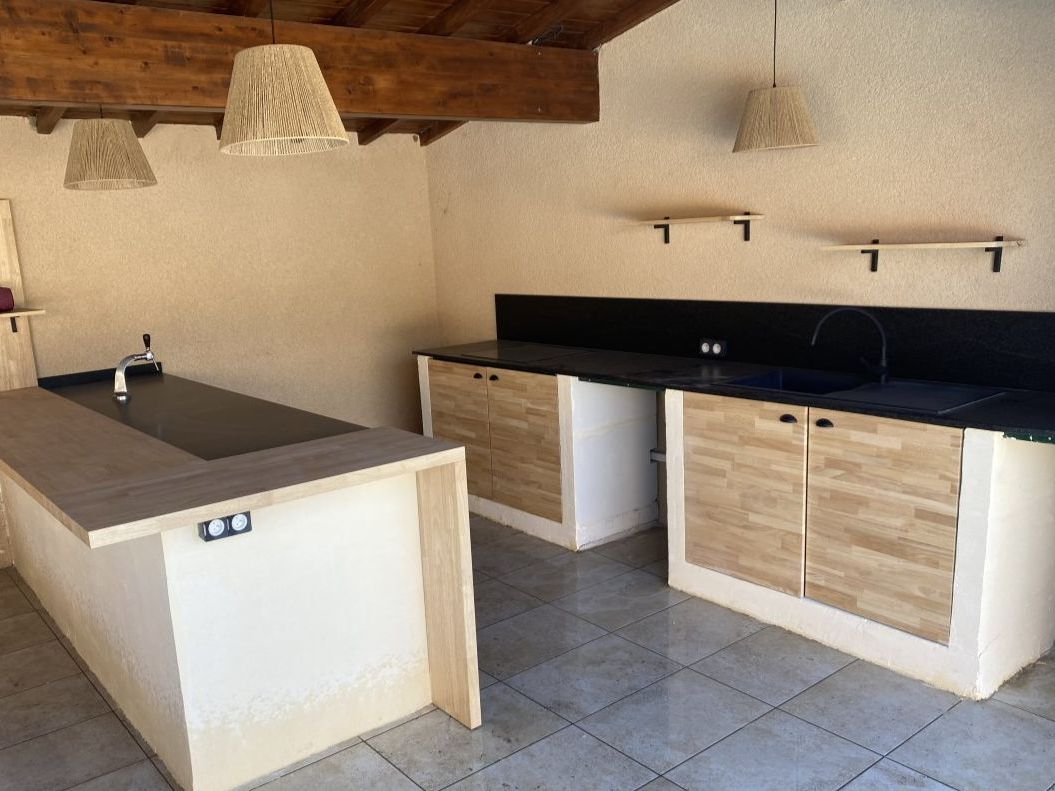 Cuisine extérieure sur mesure Drôme Cuisine extérieure drôme